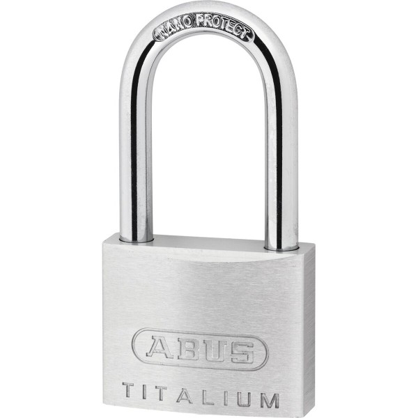 Avainriippulukko ABUS Titalium 64ti/40hb40 Teräs Alumiini Pituus (4 cm)