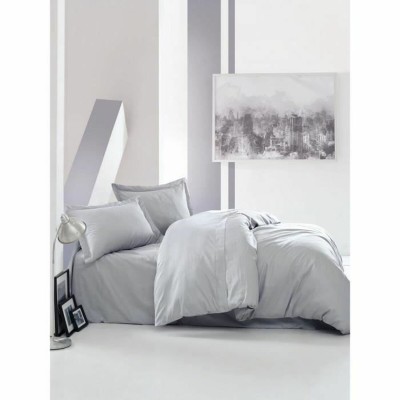 Duvet cover set Grey 220 x...