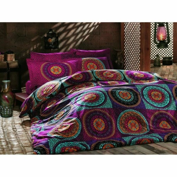 Duvet cover set Multicolour 220 x 240 cm