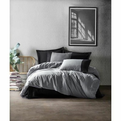 Duvet cover set Grey 220 x...