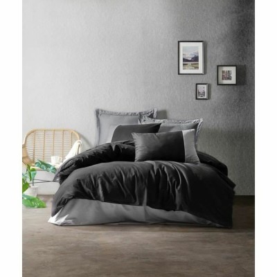 Duvet cover set Grey 220 x...