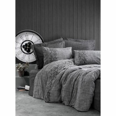 Duvet cover set Grey 220 x...