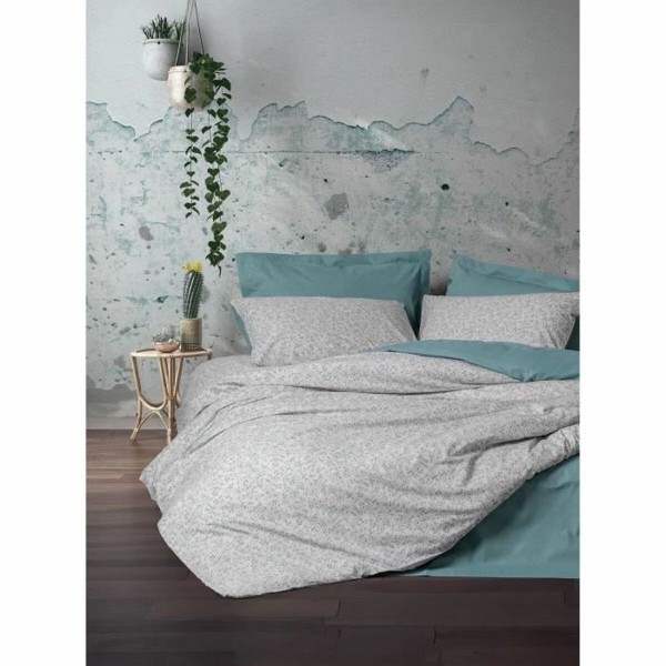 Duvet cover set Blue White 220 x 240 cm