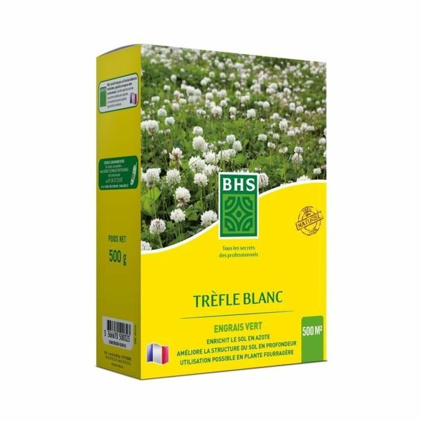 Seeds BHS Trèfle Blanc 500 g