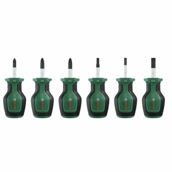 Screwdriver Set BOSCH PH/PZ/TX/Flat S2 pH