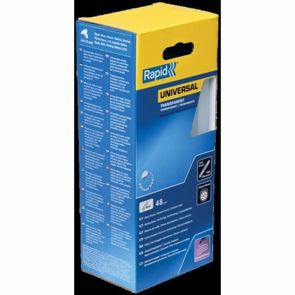 Kuumliimi pulgad Rapid Rapid Ø 12 mm 48 Tükid, osad