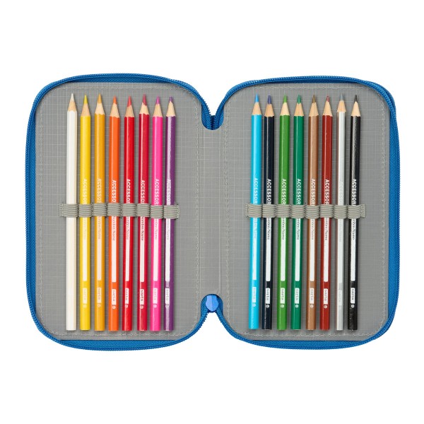 Holdall Superman Blue 12,5 x 19,5 x 5,5 cm 37 Pieces