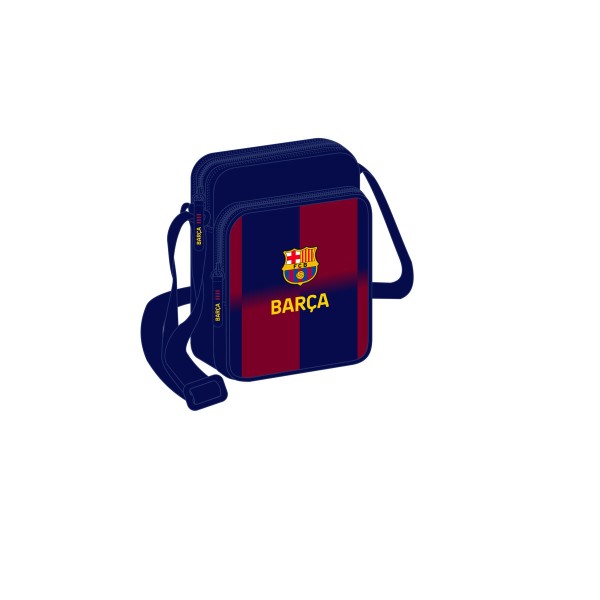 Olkalaukku F.C. Barcelona Sininen Punaruskea 16 x 22 x 6 cm