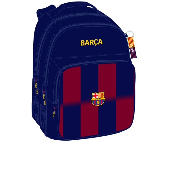 Mokyklinis krepšys F.C. Barcelona Mėlyna Kaštoninė 32 x 42 x 15 cm