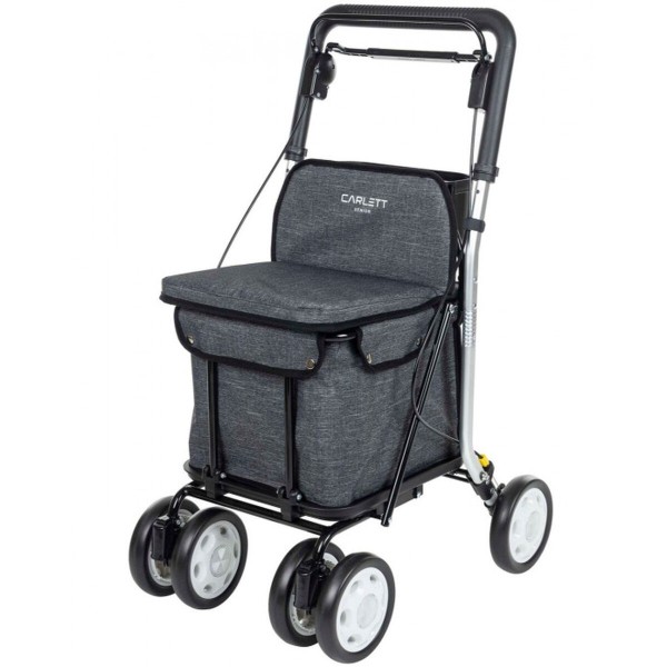 Shopping cart Carlett Dark grey (1 Unit)