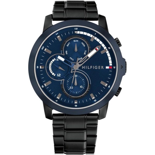 Vīriešu Pulkstenis Tommy Hilfiger 1792049 Melns (Ø 46 mm)