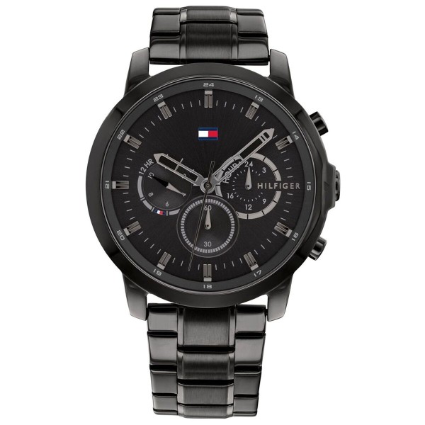Laikrodis vyrams Tommy Hilfiger 1791795 Juoda (Ø 46 mm)