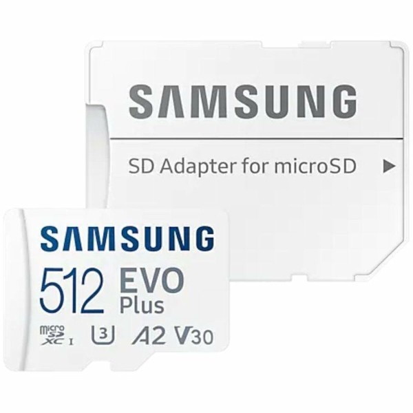 Mikro SD Atmiņas karte ar Adapteri Samsung EVO Plus 2023 512 GB
