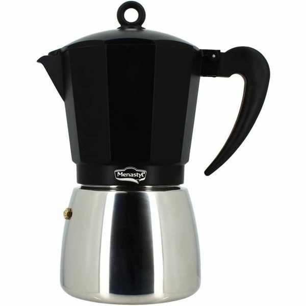 Italian Coffee Pot Menastyl Aluminium 12 Cups (12 Units)