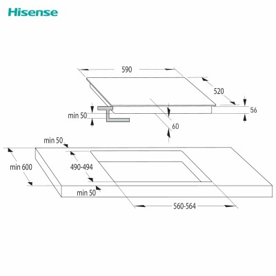 Индукционная Панель Hisense