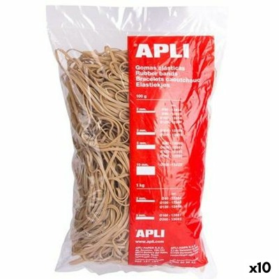 Резинки Apli Коричневый 160...