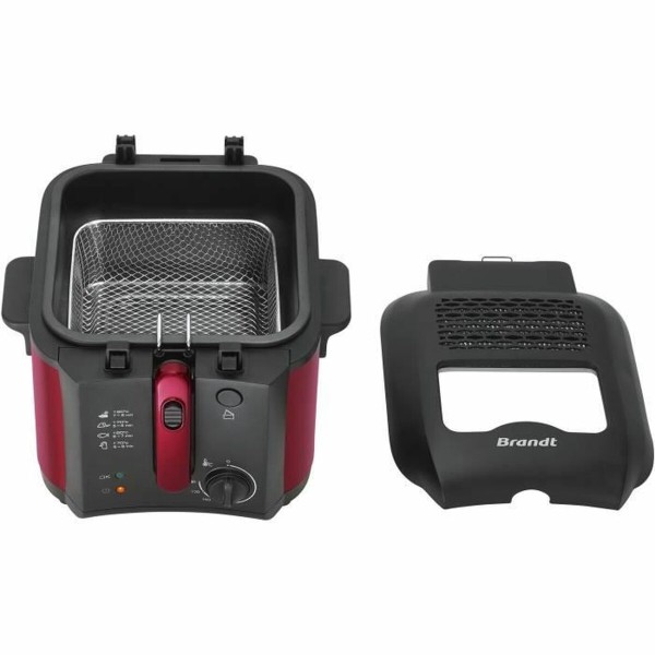 Gruzdintuvė Brandt FRI25R Juoda Raudona 1 kg 2,5 L