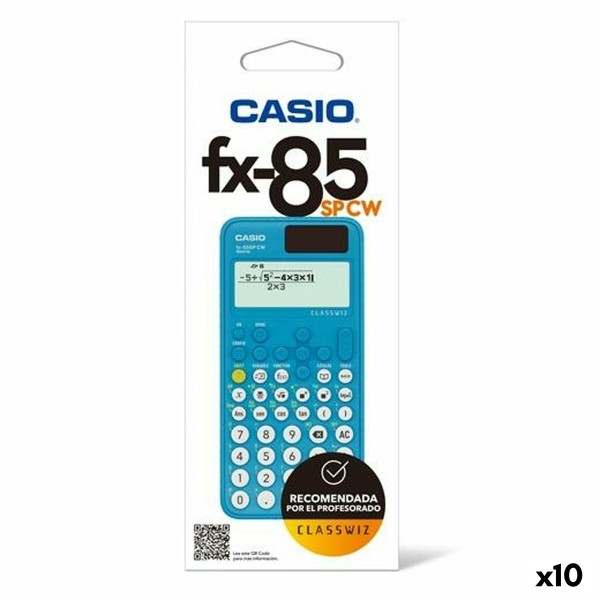 Teaduskalkulaator Casio FX-85SPCW Sinine (10 Ühikut)