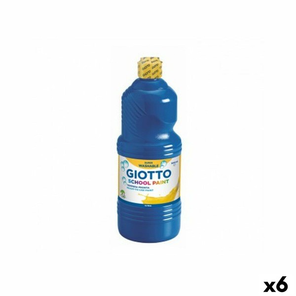 tempera Giotto Tumši Zils 1 L (6 gb.)