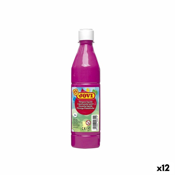 Tempera Jovi Magenta 500 ml (12 osaa)