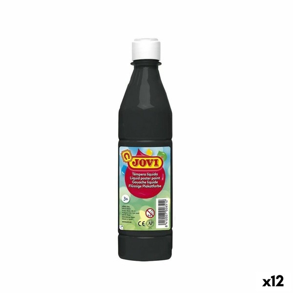 Темпера Jovi Чёрный 500 ml (12 штук)