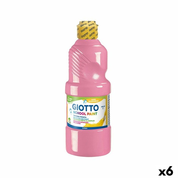 Tempera Giotto Pinkki 500 ml (6 osaa)