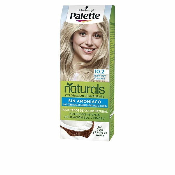 Püsivärv Schwarzkopf Palette Natural Nº 10.2