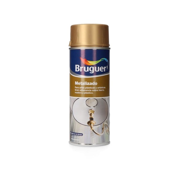 Spraymaali Bruguer 5198001 Metallinen Kullattu 400 ml