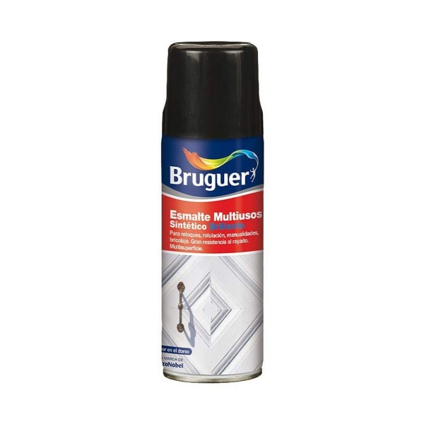 sintētiskā emalja Bruguer 5197992 Spray Multilietošana Balts 400 ml Matt