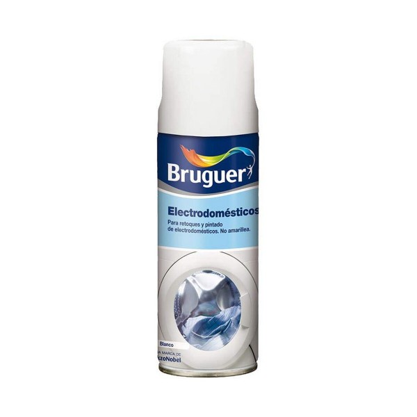 Аэрозольная краска Bruguer 5198000  бытовая техника Белый 400 ml