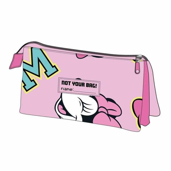 Koolikott Minnie Mouse Fuksiaroosa 11,5 x 2 x 22,5 cm