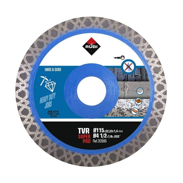 Cutting disc Rubi superpro 30986