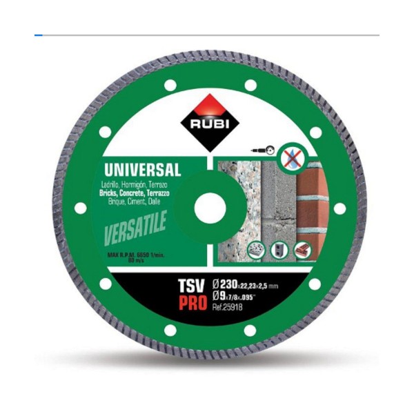 Cutting disc Rubi pro 25918 Ø 230 mm