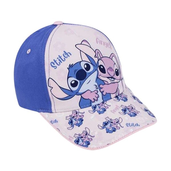 Lasten lippalakki Stitch Pinkki