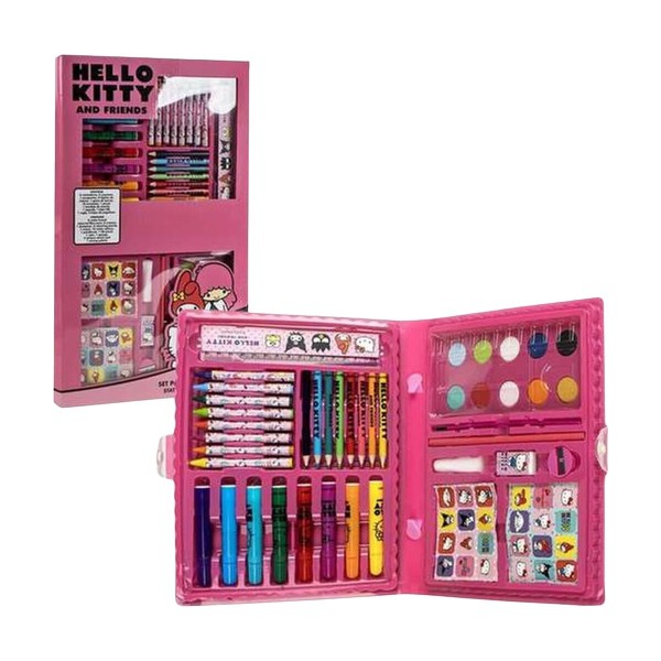 Set de Papetărie Hello Kitty Balta