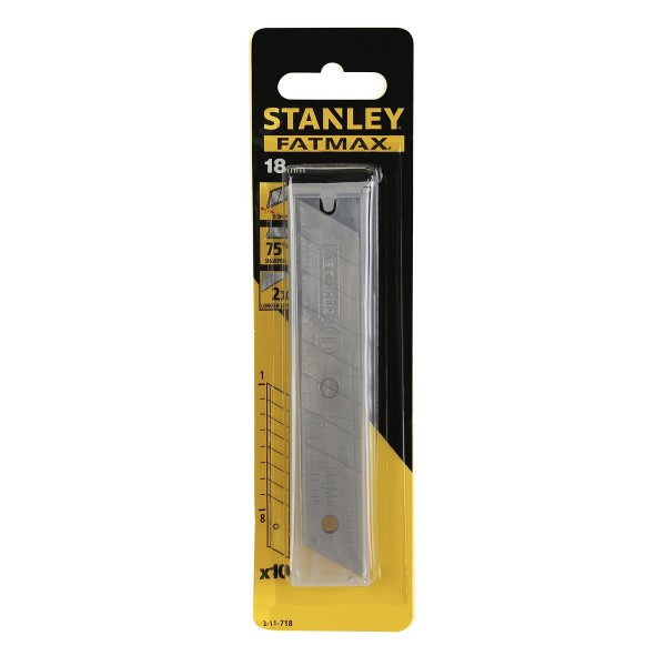 Pakaitalai Stanley 18 mm Peiliai 10 vnt.