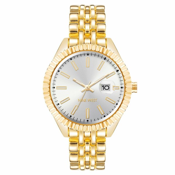 Ladies' Watch Nine West NW-2660SVGB (Ø 34 mm)