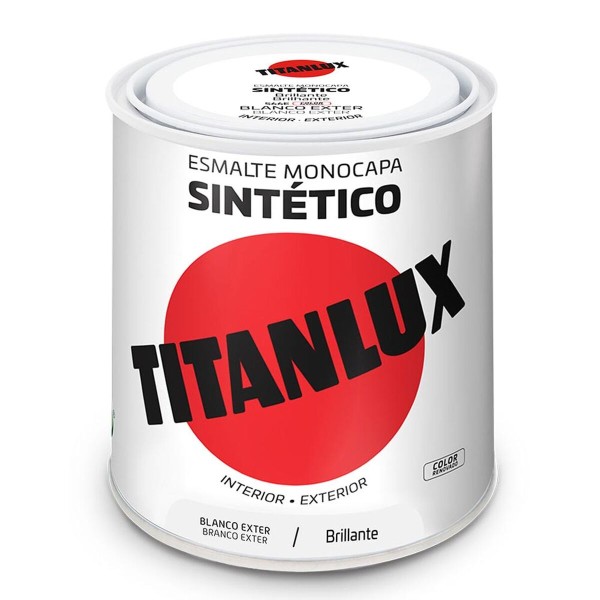 sintētiskā emalja Titanlux 5809021 250 ml Balts