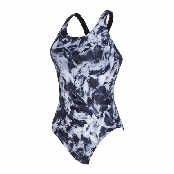 Women’s Bathing Costume Zoggs Marble Powerback