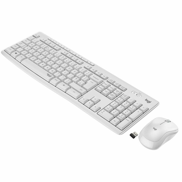 Клавиатура Logitech 920-009823 Белый Испанская Qwerty QWERTY Qwerty UK