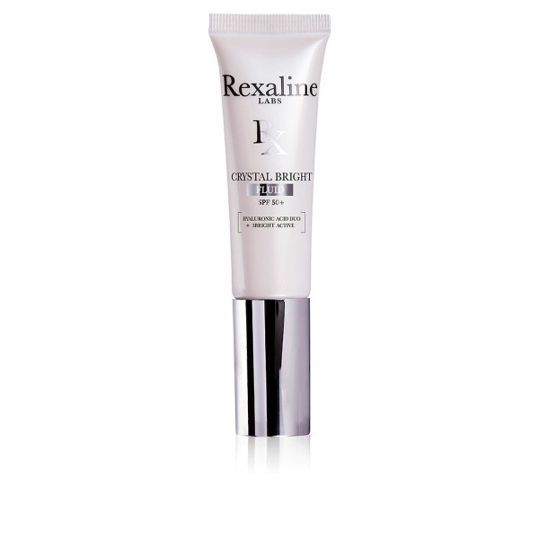 Niisutav matt vedelik Rexaline Crystal Bright Spf 50 Hüaluroonhape (30 ml)