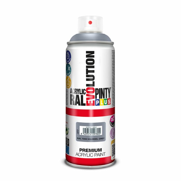 Spraymaali Pintyplus Evolution RAL 7000 Harmaa squirrel 400 ml