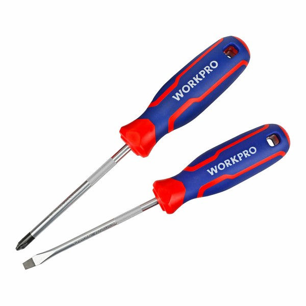 Screwdriver Set Workpro 2 Pieces