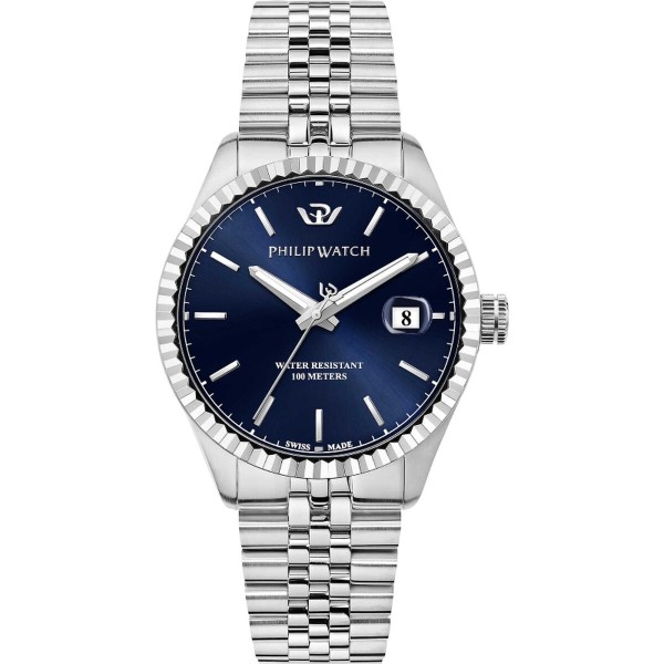 Vīriešu Pulkstenis Philip Watch R8253597077 Sudrabains