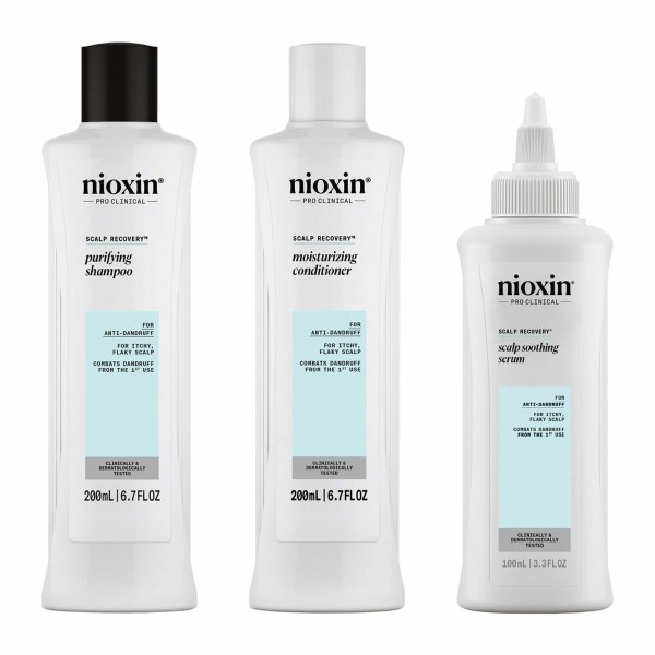 Hiustenlaittosetti Nioxin SCALP RECOVERY (3 osaa)