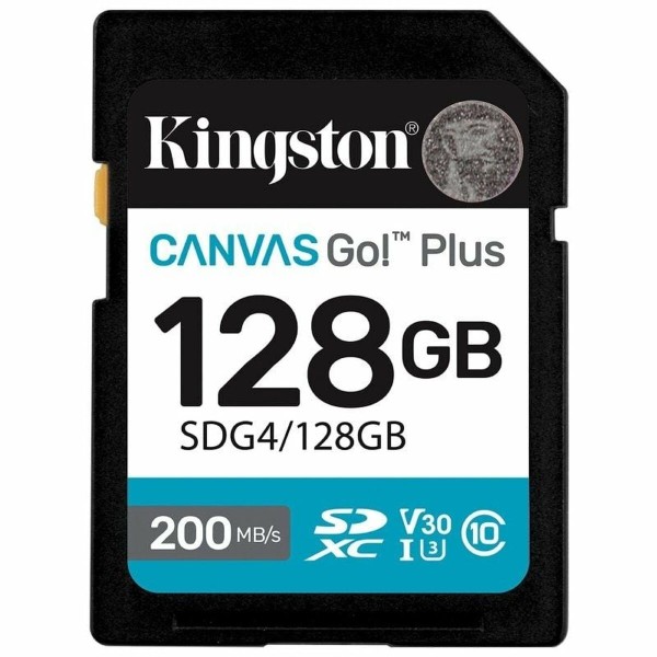 SDXC Mälukaart Kingston CANVAS Go! Plus 128 GB