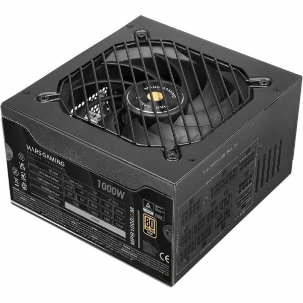 Strāvas padeve Mars Gaming MPB1000SIM ATX 1000 W 80 Plus Gold
