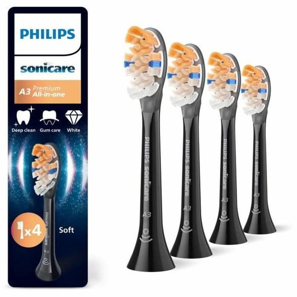 Сменная головка Philips Чёрный 4 штук