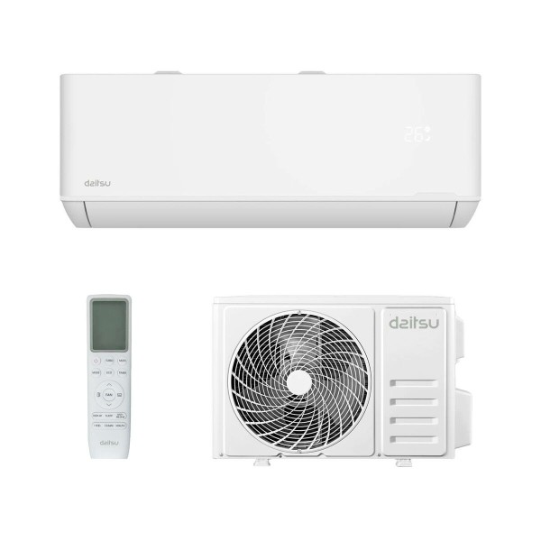 Airconditioner DAITSU ELECTRIC DS12KTP4 Balts A+/A+ 3010 fg/g 2924 kcal/h-3096 kcal/h 3010 fg/h