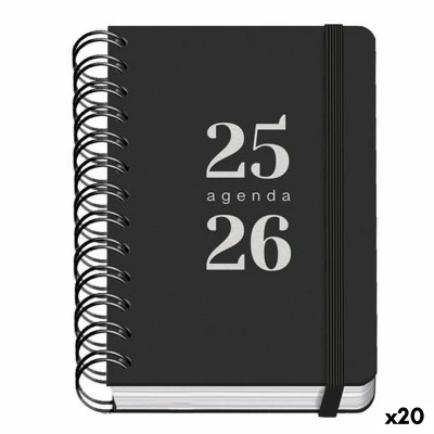 Diary DOHE GRAMMAR Black A6...